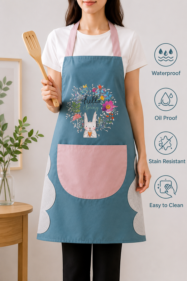 Cute Waterproof Kitchen Apron